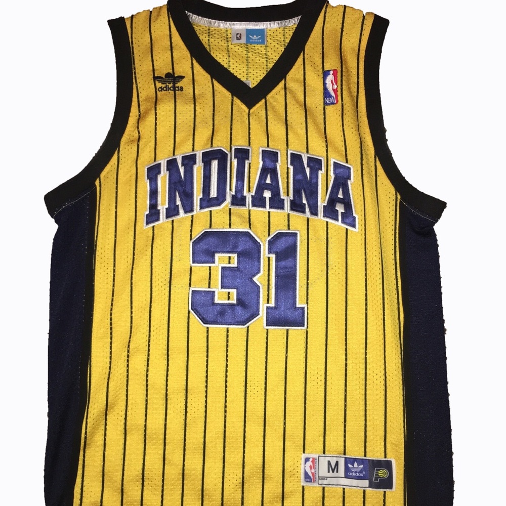 Vintage Reggie Miller NBA Adidas Jersey